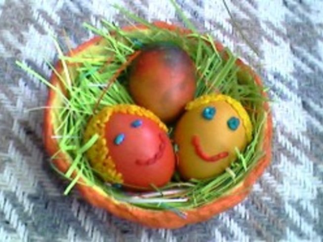 Шарени идеи за великденски яйца