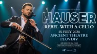 Hauser от 2Cellos ще свири в Античния театър в Пловдив през 2024-а